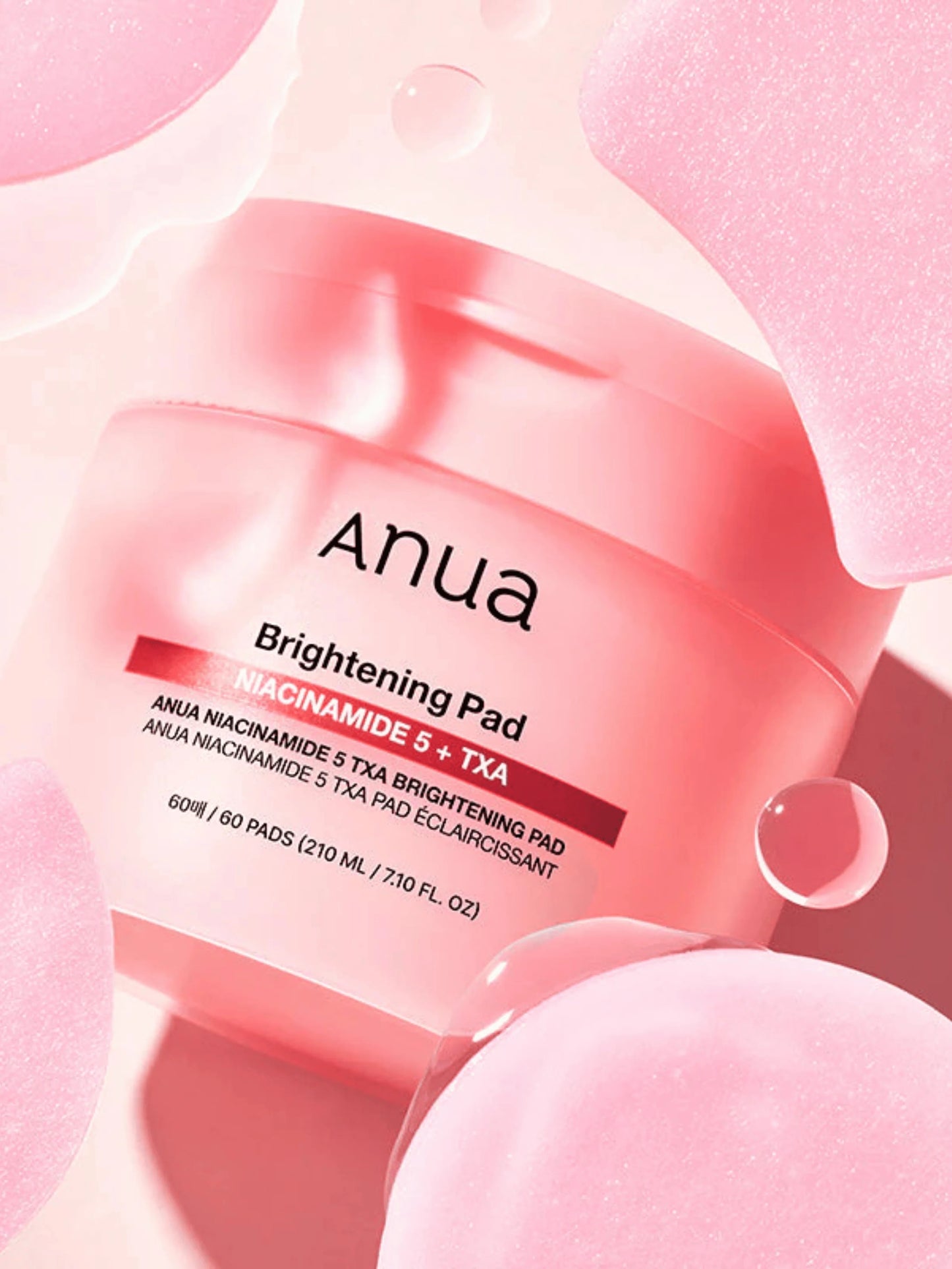 Anua – Brightening Pad Niacinamide 5 + TXA- Pads anti-taches niacinamide
