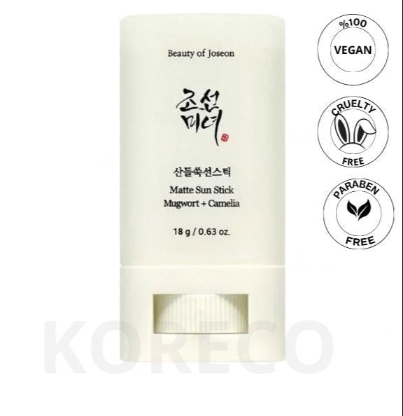 Beauty of Joseon – Matte Sun Stick Mugwort + Camilia SPF50 PA++++ 18g