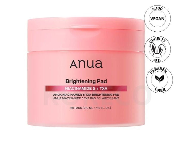 Anua brigtening pad