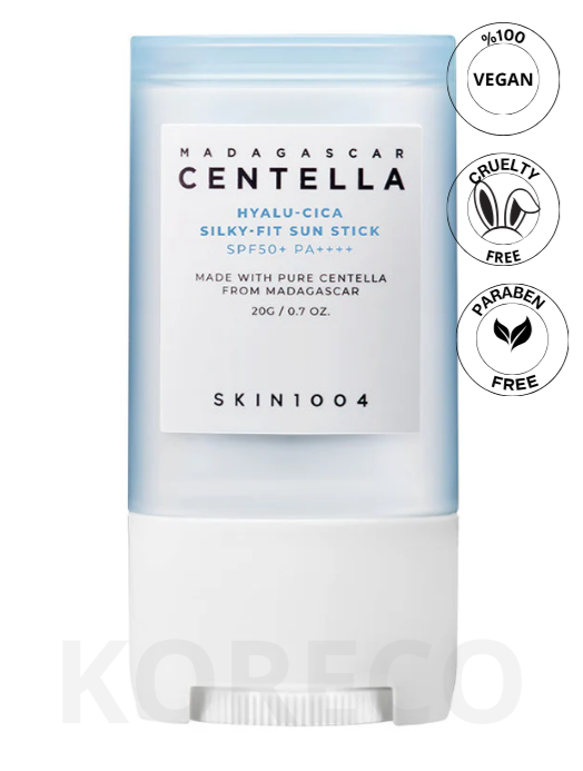 SKIN1004 Madagascar Centella Hyalu-Cica Silky-Fit Sun Stick SPF50+ PA++++