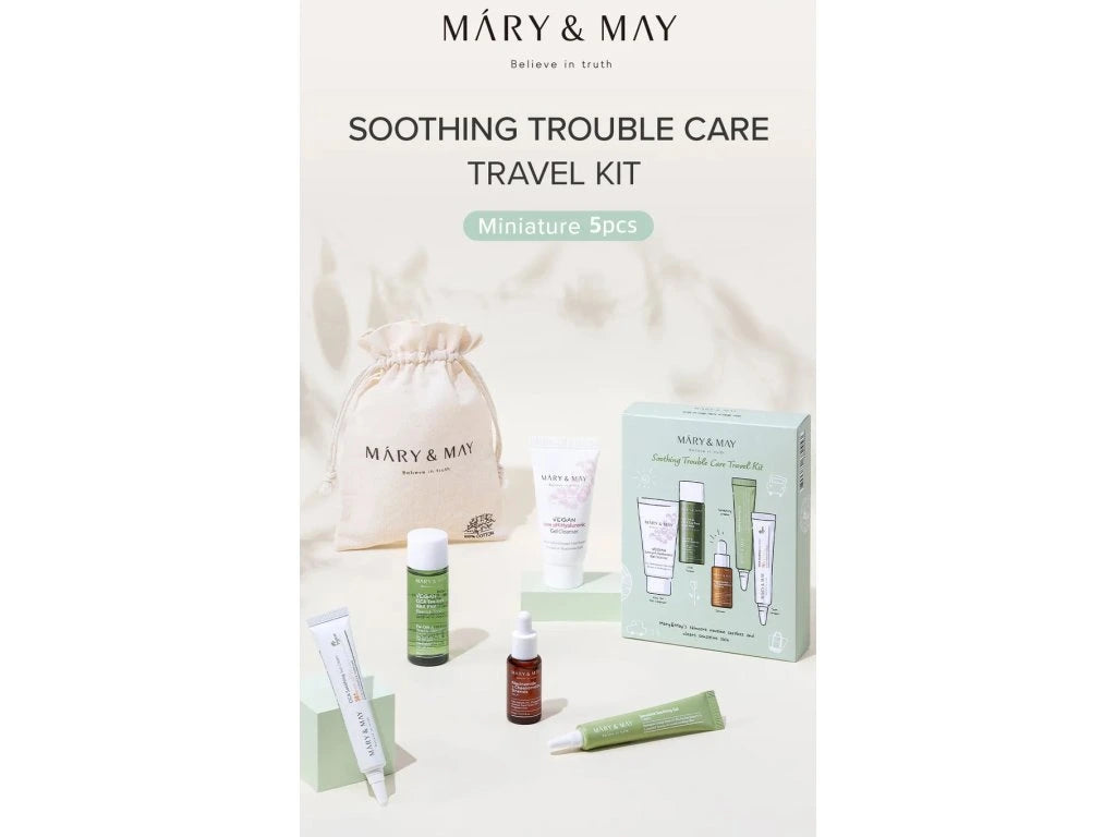 Mary &amp; May – Soothing Trouble Care Travel Kit