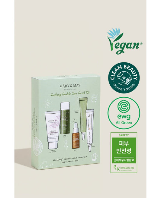 MARY & MAY Soothing Trouble Travel Kit