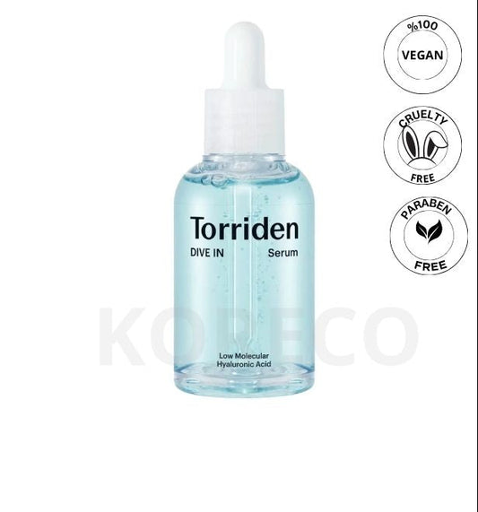 Torriden – Dive-in Low Molecular Hyaluronic Acid Serum, 50ml