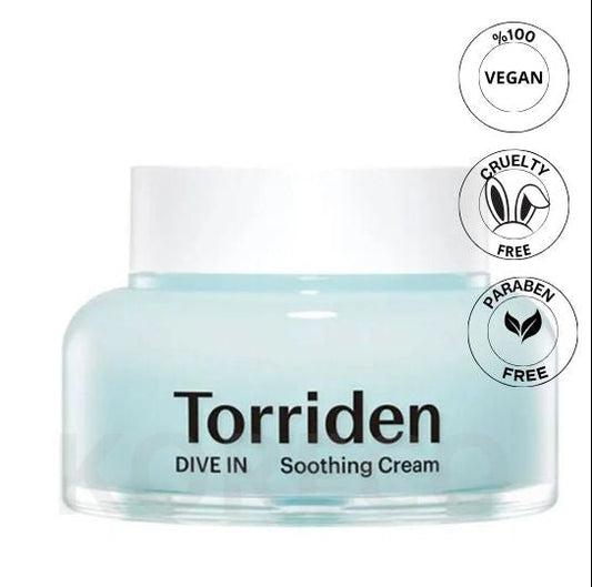 Torriden – Dive-in Low Molecular Hyaluronic Acid Soothing Cream