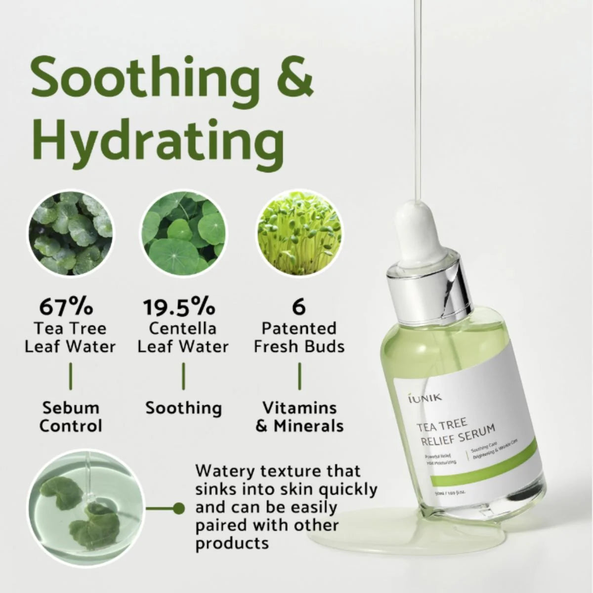 iUNIK – Tea Tree Relief Serum 50ml