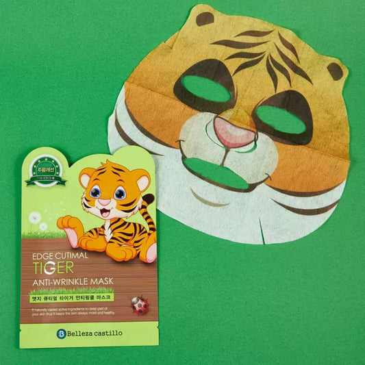 Belleza Castillo – Masque Tissu Anti-Rides Tigre