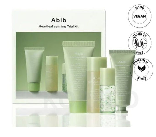 Abib – Heartleaf Calming Trial Kit – 1 Set (4 items)