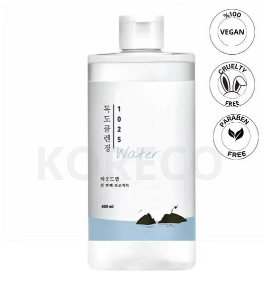 Round lab cleansing water