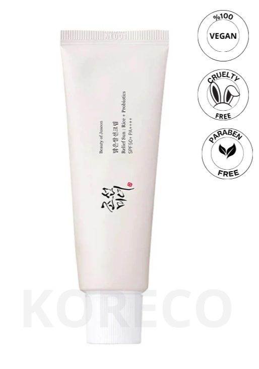 Beauty of Joseon-  Relief Sun : Rice + Probiotics SPF50+ PA++++