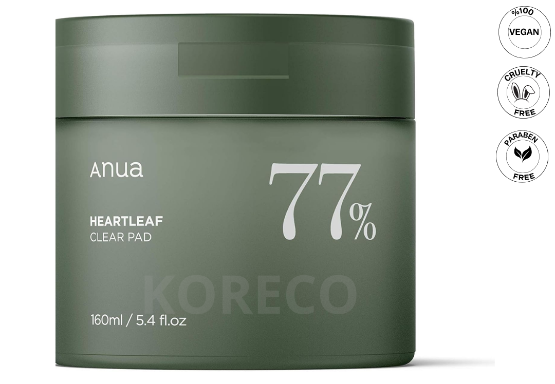ANUA-Heartleaf 77% Clear Pads