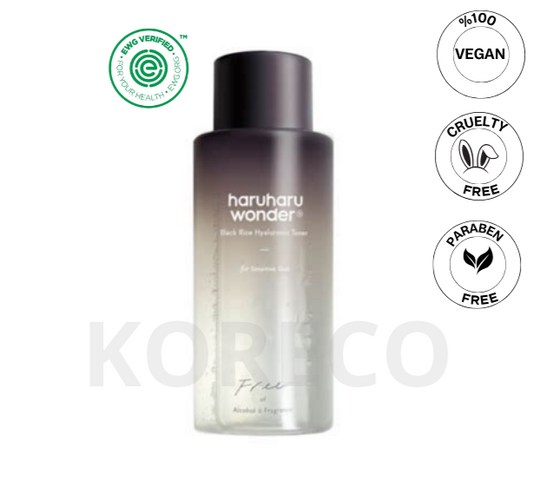 Haruharu wonder - Black Rice Hyaluronic Toner Free of Alcohol & Fragrance
