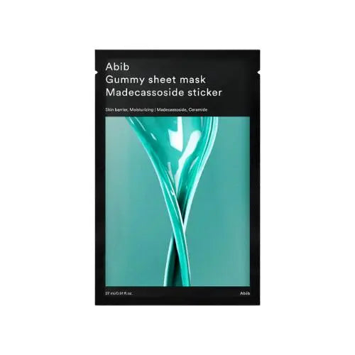 Abib – Gummy Sheet Mask Madecassoside Sticker – 27ml