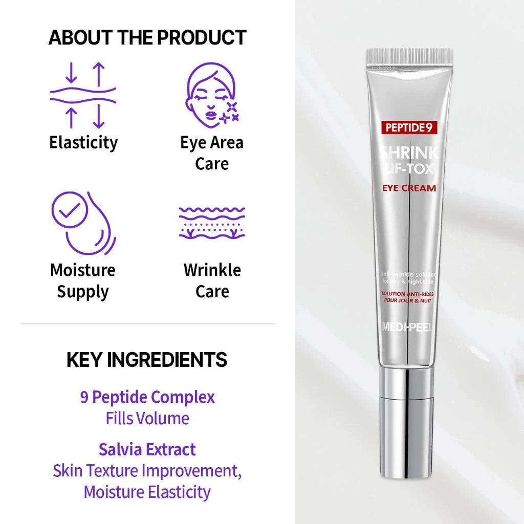 MEDI-PEEL – Peptide 9 Volume Lif-Tox Eye Cream – 20ml
